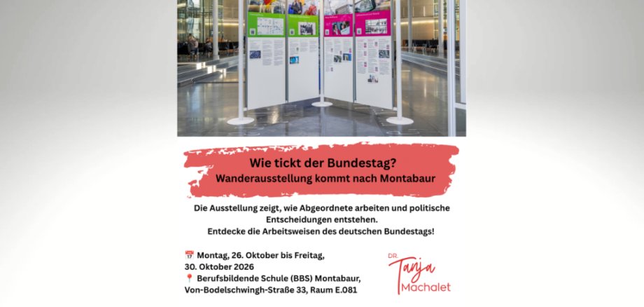 Wanderausstelung Deutscher Bundestag in Montabaur Wanderausstelung Deutscher Bundestag in Montabaur